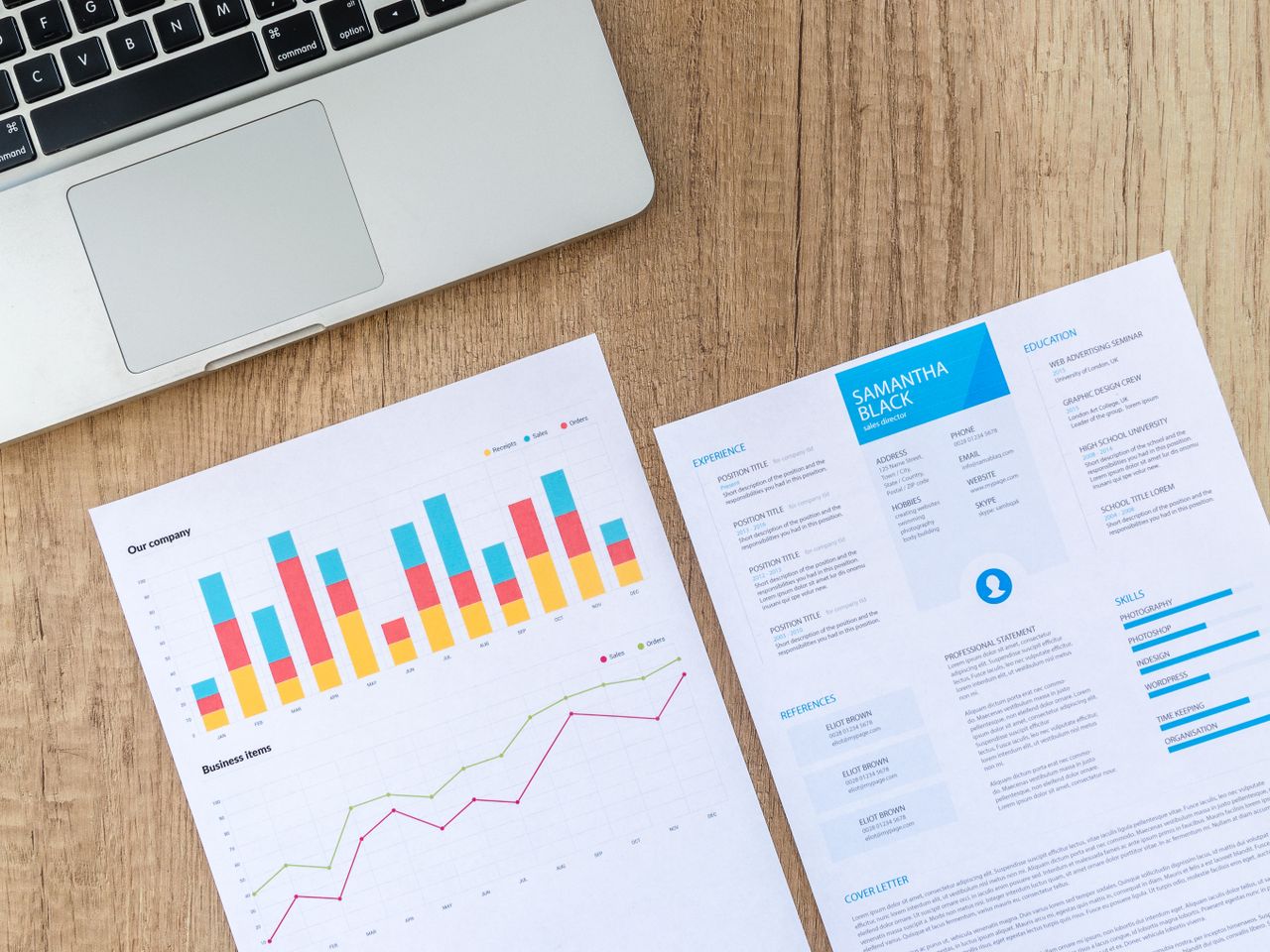 A marketer reviewing paid advertising campaigns and campaign objectives